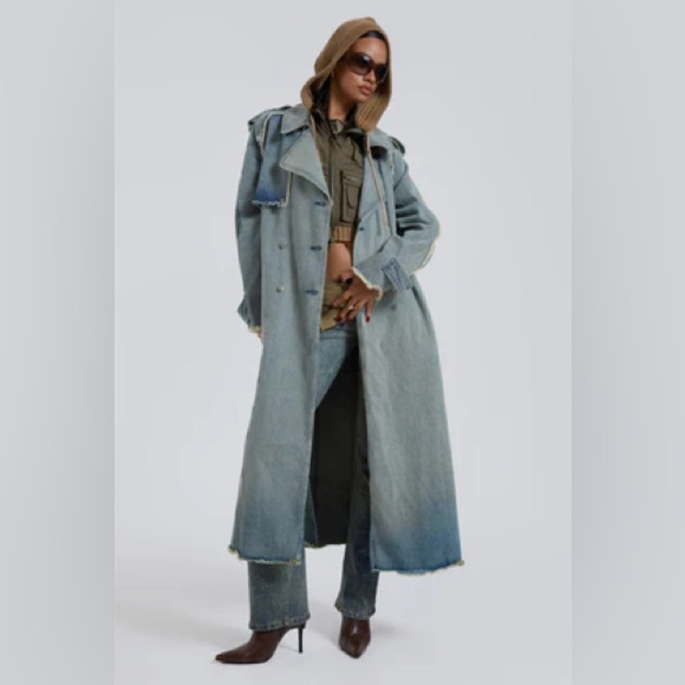 Jaded London Denim Coat